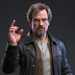 walter white as magnet from x men, 3 d render, hyper realistic, detailed, portrait, ruan jia, by wlop, scifi, fanstasy, magic, the gathering, hyper detailed