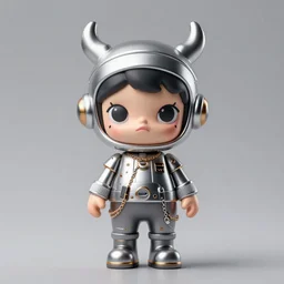 accurate detailed pvc cute designer toy fashion god by james jean futuristic, concept art, character only, detailed art, figurine!!!, studio lighting, grey background, no shadow, trending on artstation, 4 k, sharp, highly - detailed, focus on face!!!