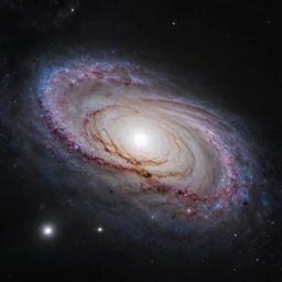 breathtaking image of a galaxy, highly detailed, 4 k, 8 k, photorealistic, sharp
