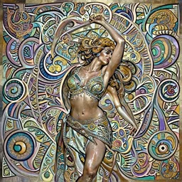 dancer, arabian, passionate , seductive, sweaty, intricate fashion clothing, insane, intricate, highly detailed, digital painting, artstation, concept art, smooth, sharp focus, illustration, Unreal Engine 5, 8K, art by artgerm and greg rutkowski and alphonse mucha