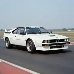 single racecar 1 9 8 8 audi quattro, bmw m 1, movie still, vintage footage on tokyo streets, volumetric lighting, f 8 aperture, cinematic eastman 5 3 8 4 film