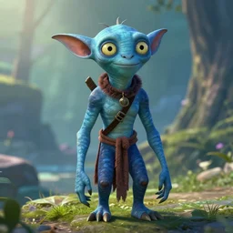 gollum in avatar : the last airbender, designed by bryan konietzko