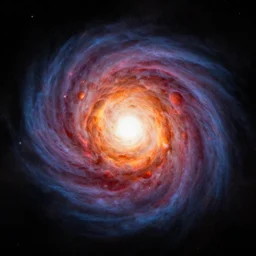the big bang in space