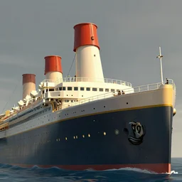 The Titanic artwork by Word of Warcraft Art Direction, detailed, dynamic, cinematic composition