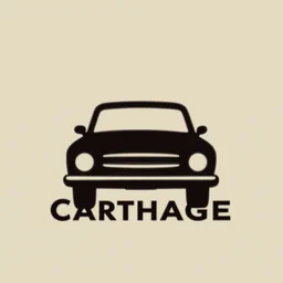 vintage carthage logo, simple, no text, icon