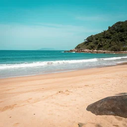 beautiful beach landscape, color corrected, photoshop, lightroom, cinematic colors,