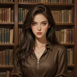 perfectly - centered - portrait of beautiful librarian, intricate, highly detailed, digital painting, artstation, concept art, smooth, sharp focus, illustration, unreal engine 5, 8 k, art by artgerm and dave rapoza and sam spratt