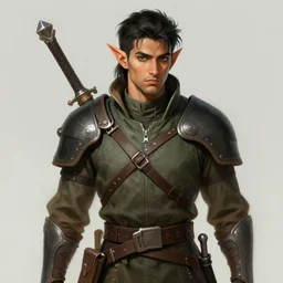 character concept portrait, avan jogia elf ranger, style digital painting, concept art, smooth, sharp focus, illustration, from metal gear, by ruan jia and mandy jurgens and william - adolphe bouguereau, artgerm