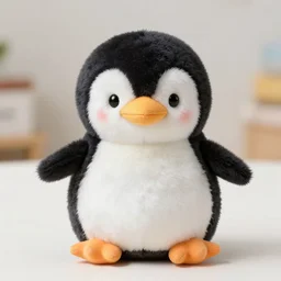 the cutest toy penguin