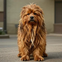 Chewbacca as a dog