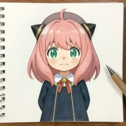 anya forger art by nixeu