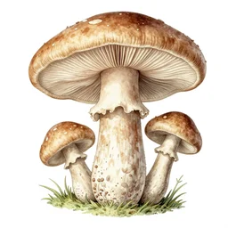 mycelium growing into a mushroom, ernst haeckel