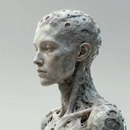 ! dream artificial super consciousness by anton fadeev, by hr giger, trending on artstation, masterpiece, octane render