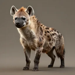 stylized professional digital art of a bat hyena hybrid, high quality, hd, 4 k, 8 k, fantasy, greg rutkowski