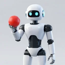 asimo robot holding a bong.