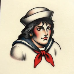 hyperdetailed sailor jerry flash tattoo sheet
