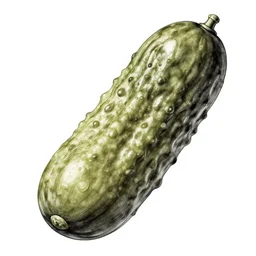 cad drawing of a pickle, engineering, highly detailed, high quality, high resolution