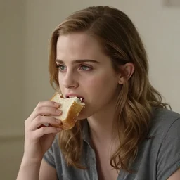 emma watson eating rotten bread
