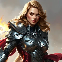 beautiful female dorothy gale, margot robbie as dorothy, full body character concept, armor, super powers, fantasy, intricate, elegant, highly detailed, digital painting, artstation, concept art, shining, sharp focus, illustration, art by stanley lau