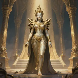 The Mummy, divine palace, artstation