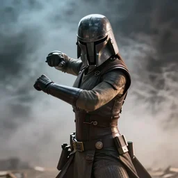 film still of asajj ventress, deep focus, action pose, glamour pose, dramatic lighting, unreal engine, mist, steve mccurry, cinematic composition, volumetric lighting