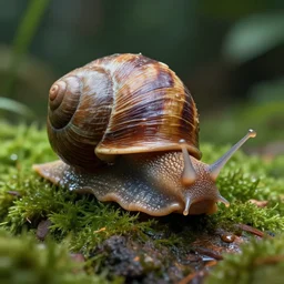 Gary the snail, highly detailed render, 4K