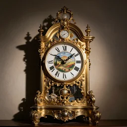 baroque clock