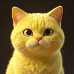 yellow cat with the texture of a lemon, dslr, 8 k, octane beautifully detailed render, silly mood, cinematic lighting, detailed photo, masterpiece, volumetric lighting, ultra realistic, highly detailed, high quality, lossless, photorealistic