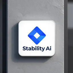 logo design concept for a company named stability ai