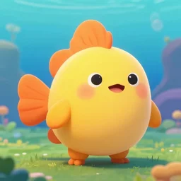 a cute blobfish