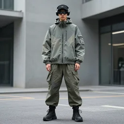futuristic menswear street fashion