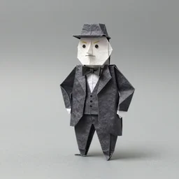 origami winston churchill during the blitz