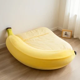 banana shaped bed