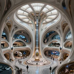 intricate architectural rendering of futuristic spaceport interior by antoni gaudi, syd mead, bioshock, system shock, cinematic, art deco, parametric design, organic design, award winning, masterpiece, designboom, cgarchitect, trending on archinect, archillect, 8 k