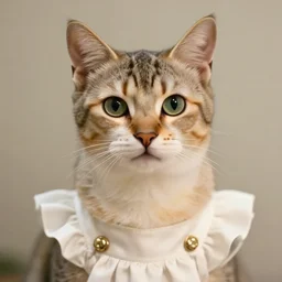 A screenshot of G-Man wearing cat ears and a dress