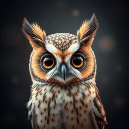 cute french owl 8 k