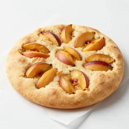 focaccia with nectarines