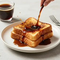 french toast splatter with coffee