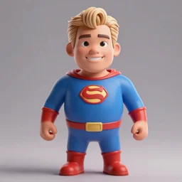 jay leno chin - man super hero, 3 d octane render, artstation, andrew krivulya