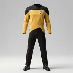 clothing design, star trek suit inspired by the los angeles lakers