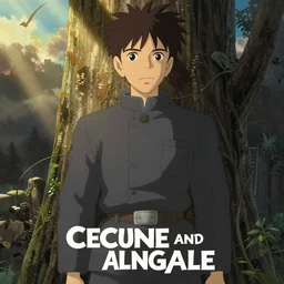 studio ghibli version of crime and punishment, poster