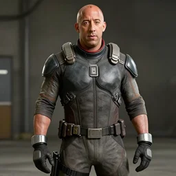 Vin Diesel donning an HEV Mk. V suit starring in Half-Life 2 on the Borealis