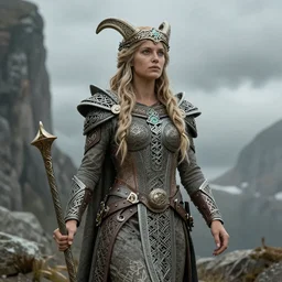 ultra realistic tall woman goddess Hel, viking culture, celtic, ultra detailed, accurated, intricate detils,