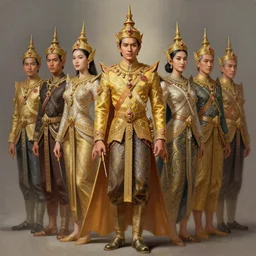 jesdaporn pholdee dresses as king ramkhamhaeng, intricate, highly detailed, centered, digital painting, artstation, concept art, smooth, sharp focus, illustration, artgerm, tomasz alen kopera, peter mohrbacher, donato giancola, joseph christian leyendecker, wlop, boris vallejo