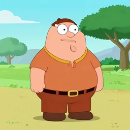Peter Griffin in Africa