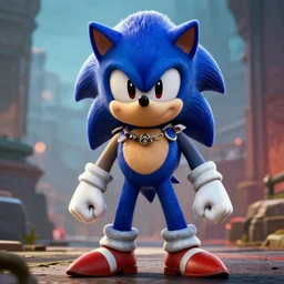 sonic in assassins creed, game screenshot, high detail