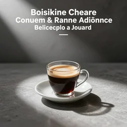 professional quality photo shoot of beautifully displayed espresso