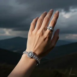 hand with jewelry