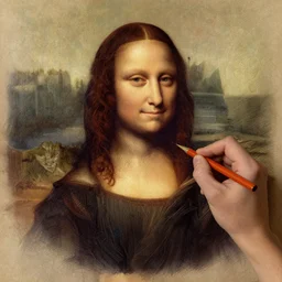 the king of Norway hand drawn by da Vinci