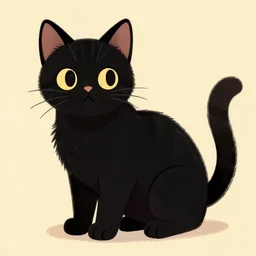cute black feral cat fursona adoptable, by henriette ronner - knip, by beatrix potter, by aaron miller, pastel colours, illustration, furaffinity